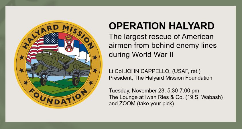 Operation Halyard, with Col. John
                              Capello